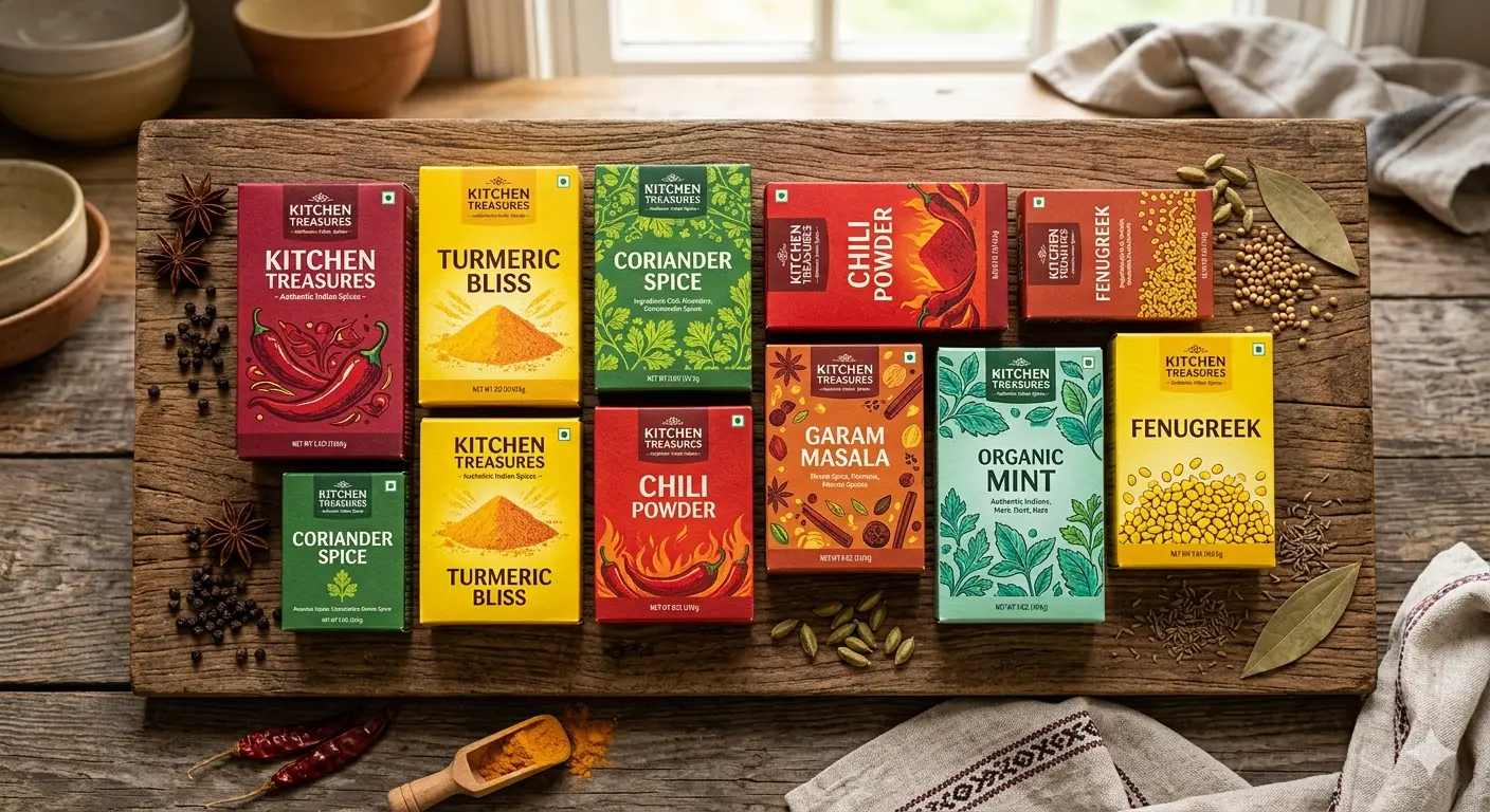 Spice packaging that sells: what FMCG brands get wrong about masala boxes