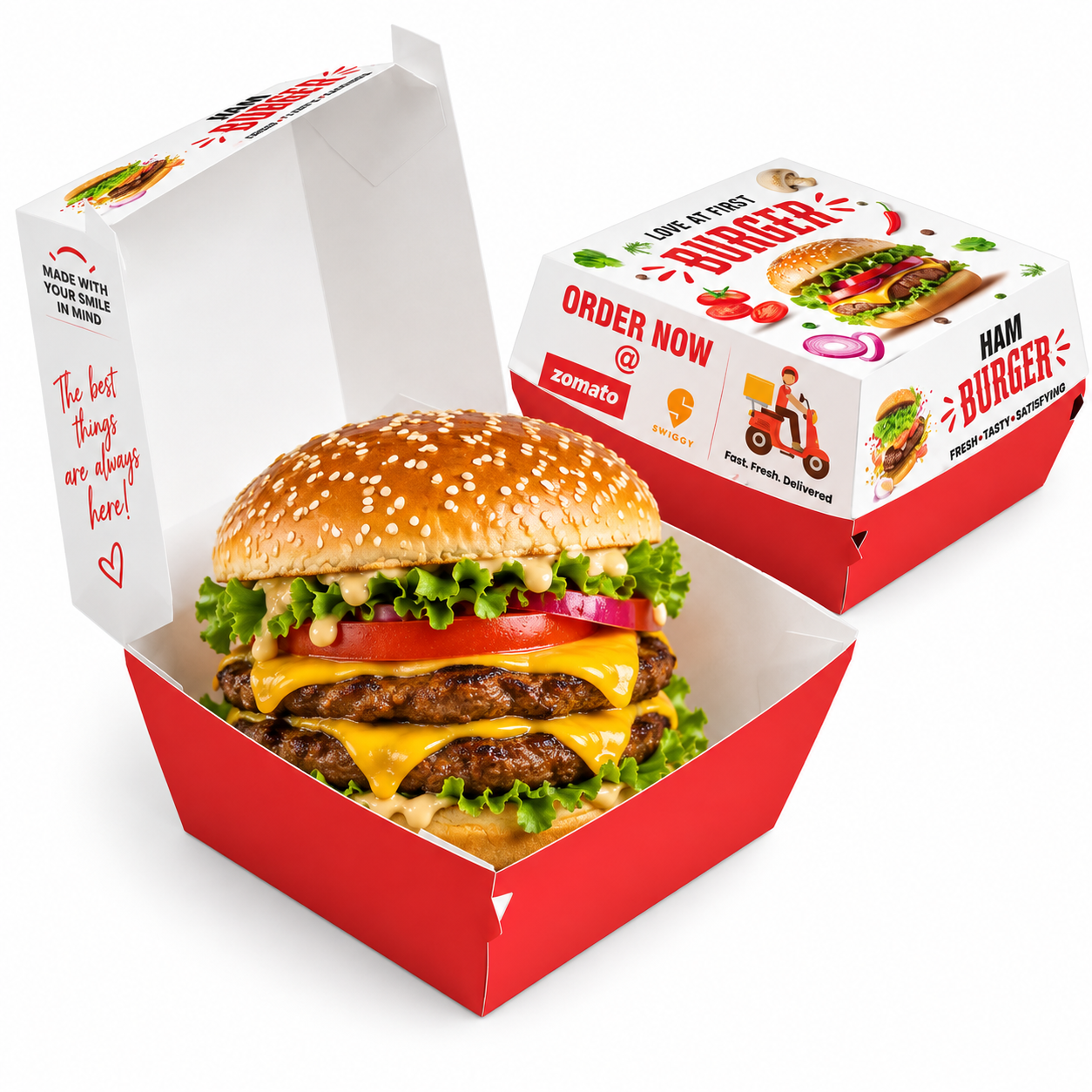 ShellNOVA⁺ Eco Burger Box