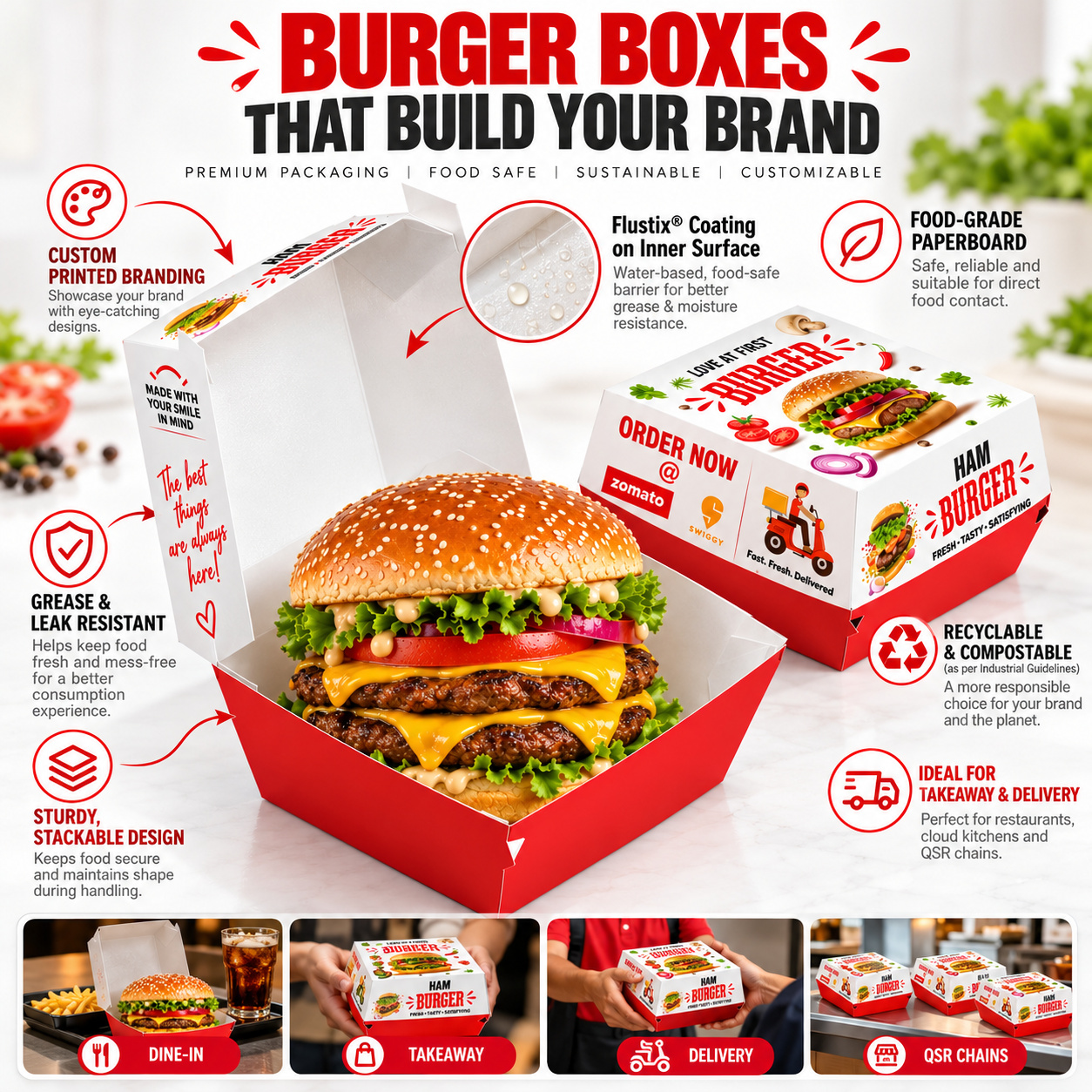 ShellNOVA⁺ Eco Burger Box